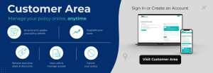 Customer area graphic